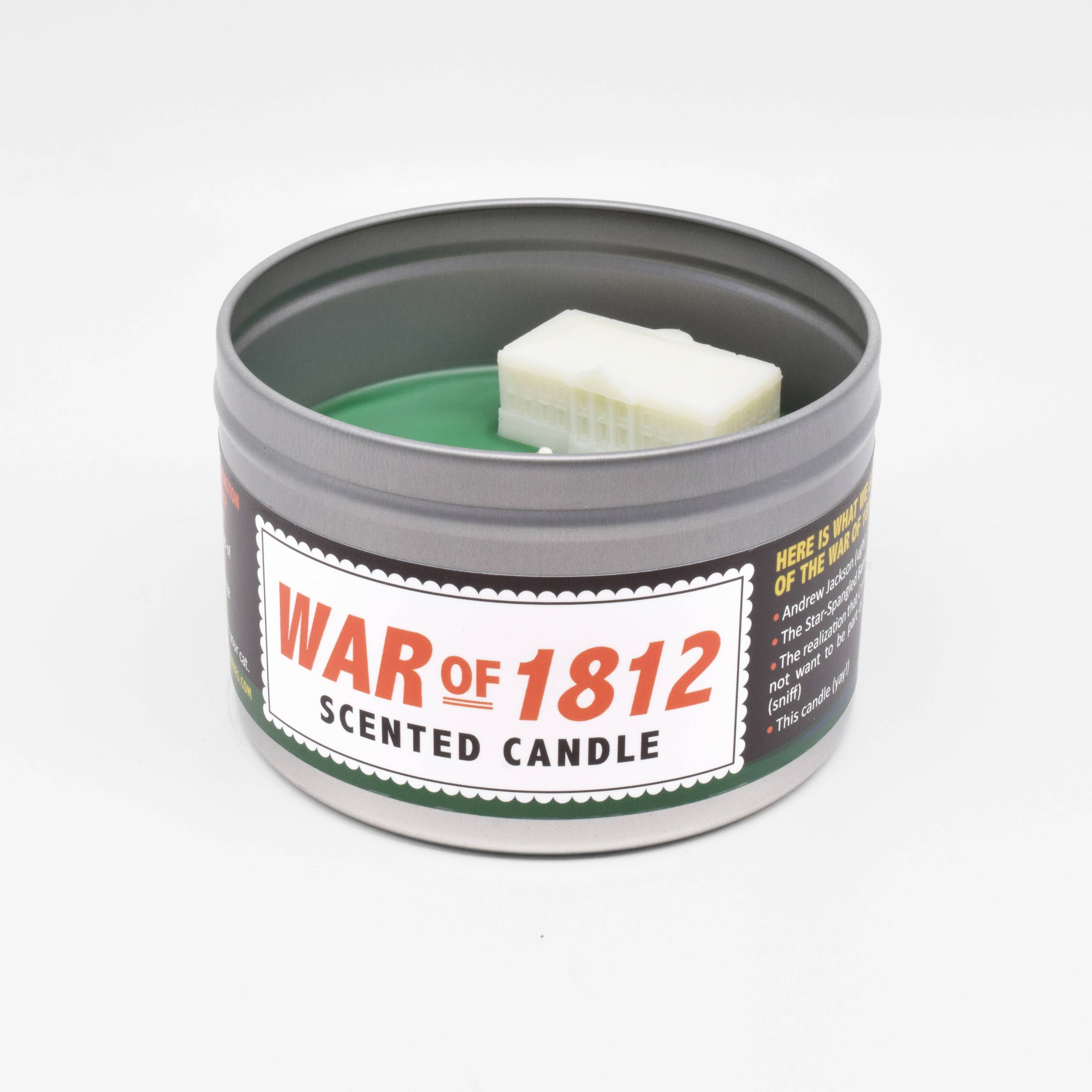 JD and Kate Industries - Wholesale Novelty Candle - War of 1812 Scented Candle3