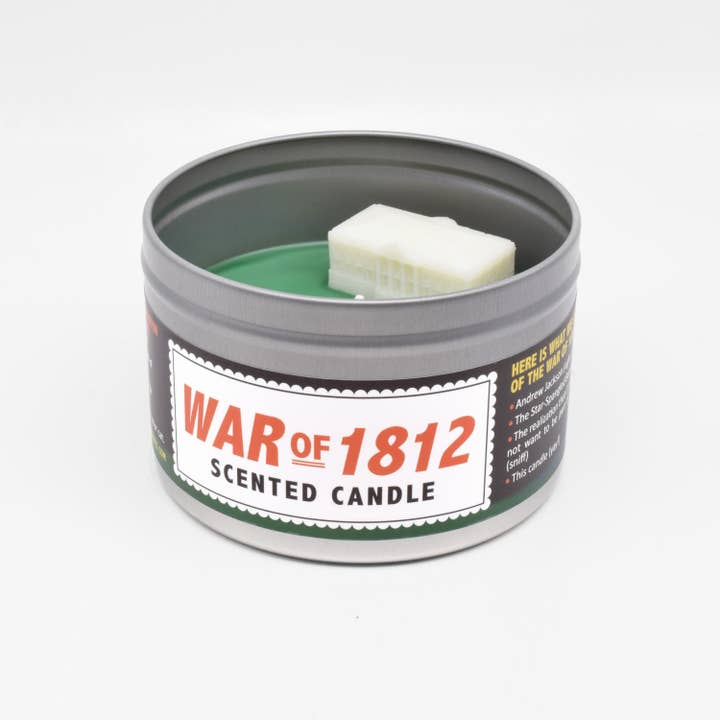 JD and Kate Industries - Wholesale Novelty Candle - War of 1812 Scented Candle3