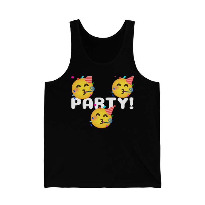 PARTY UNDERHOOS Tanktop voor heren van Haus of Heroes - combinatieset met Party Underhoos herenboxer voor wholesale door Haus of Heroes
