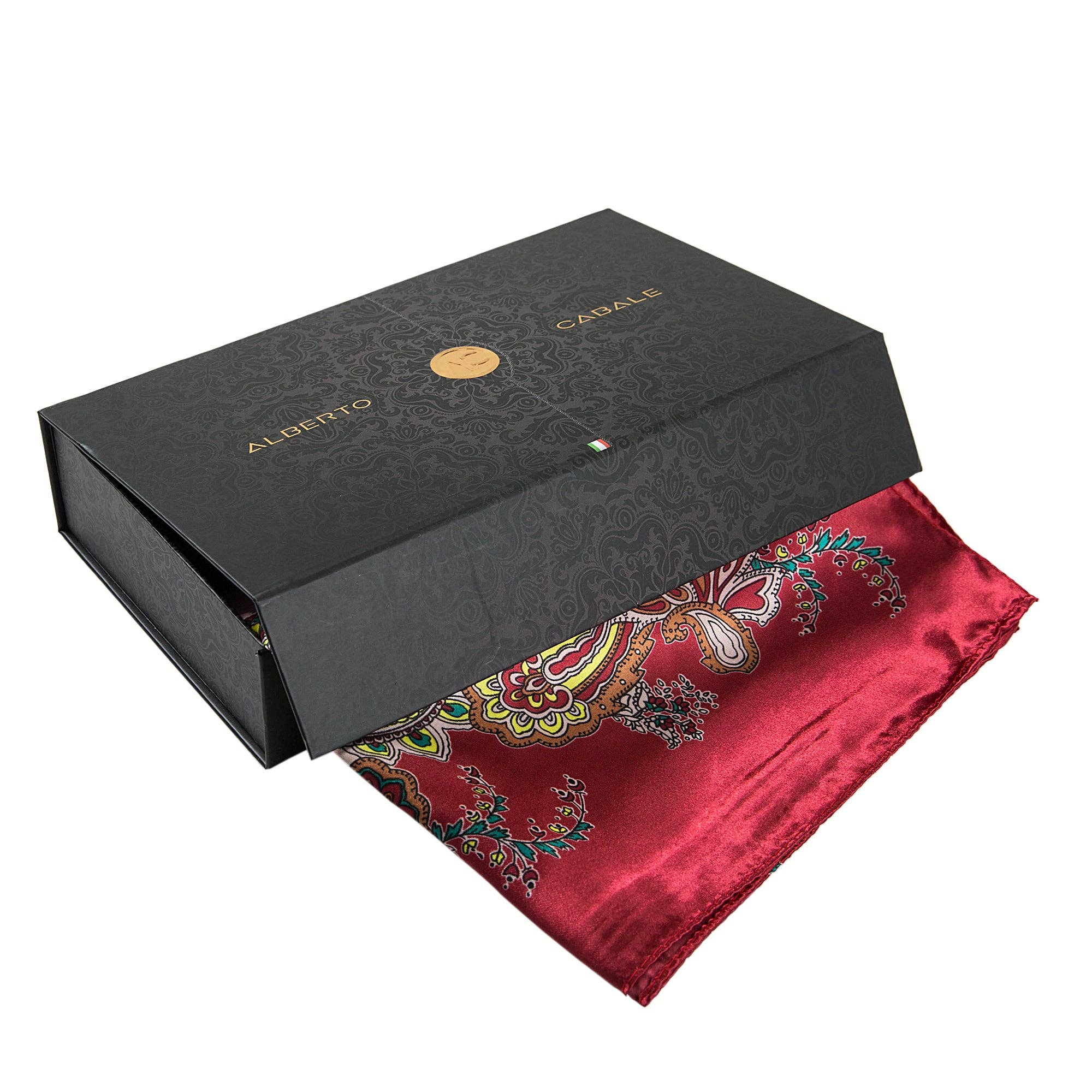 Rose Grand carré de Soie Red Zoé en vente sur Faire5