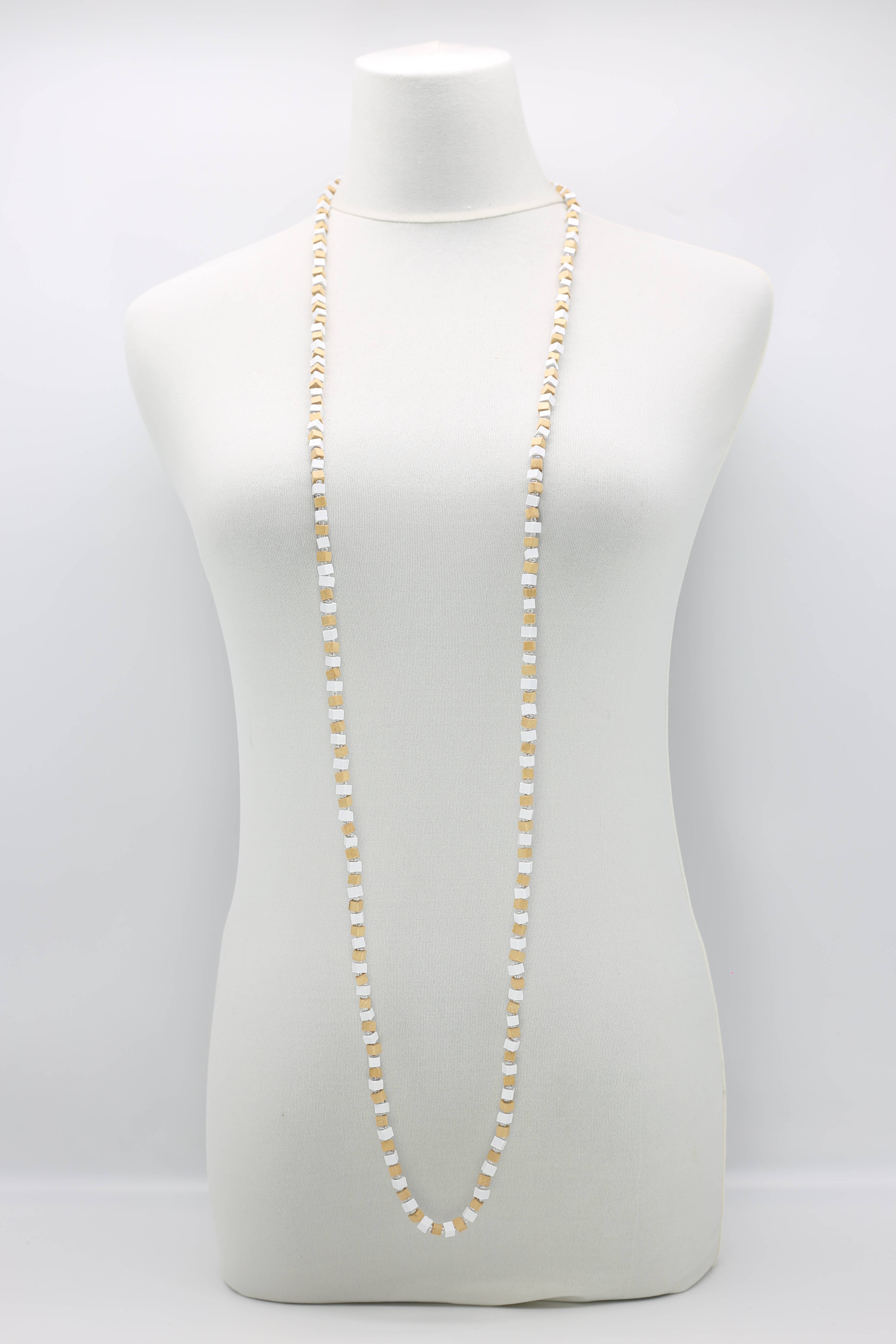 Jianhui London – Engroshandel Perlehalskæde – Den næste Pashmina halskæde Træperler - Mosaic Art20