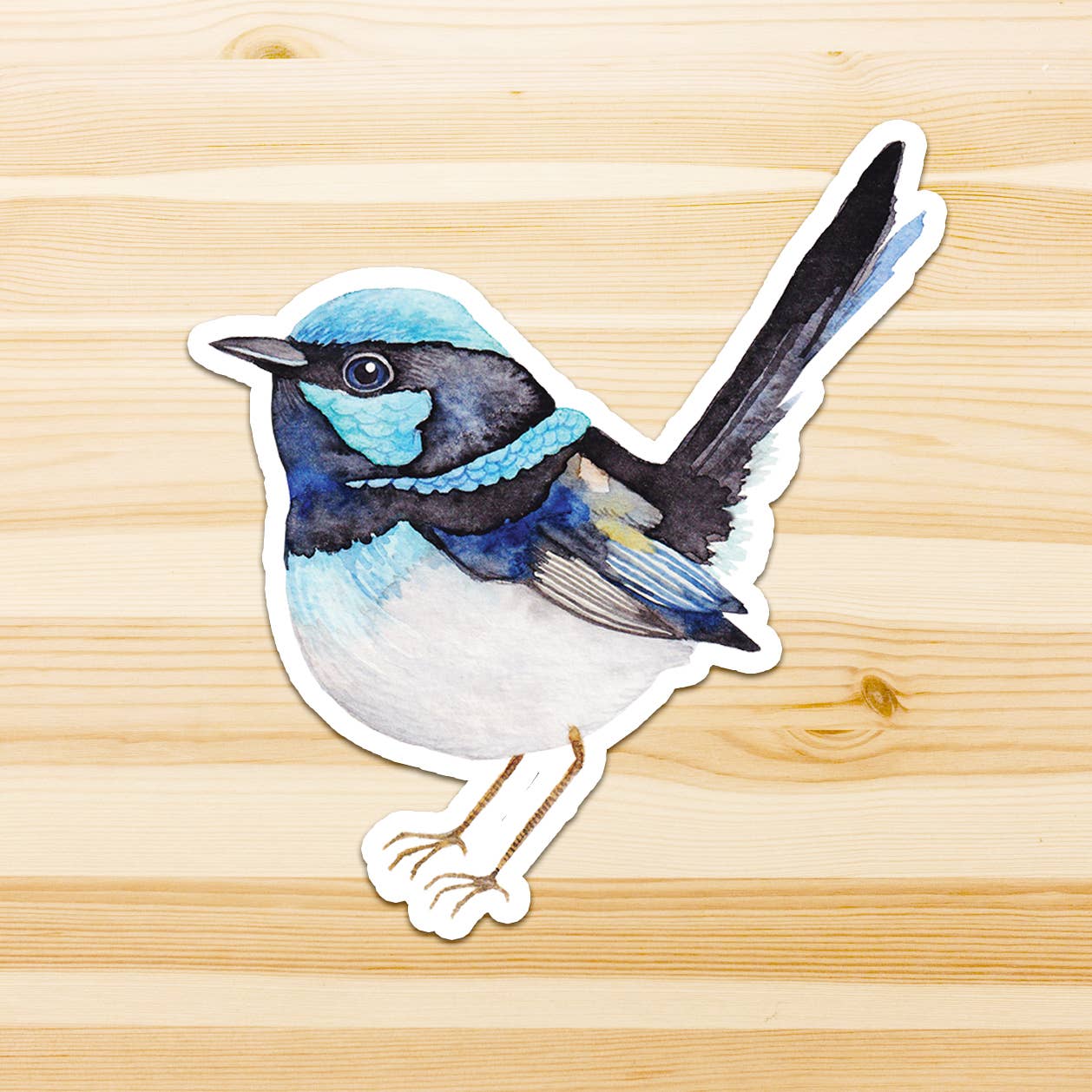 Watercolour By Cat - Vendita all'ingrosso Adesivo - Adesivo in vinile con grande uccello australiano1