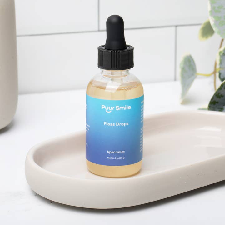 Puursmile – wholesale Munvatten – Floss Drop-serum med pepparmint för friskare munhälsa2
