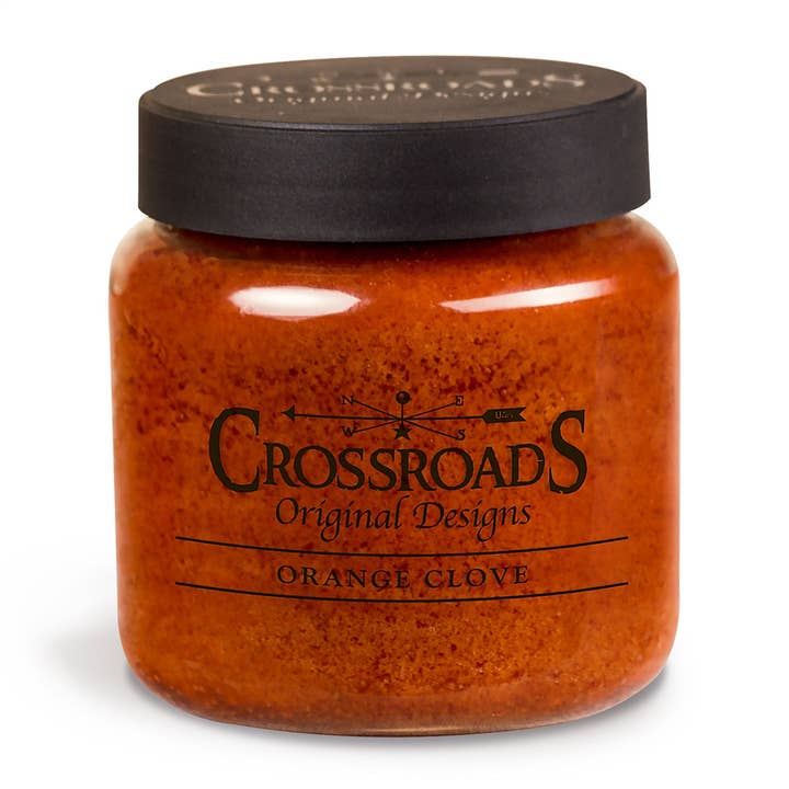 Orange Clove - 16 oz. Candle for wholesale by Crossroads Original Designs