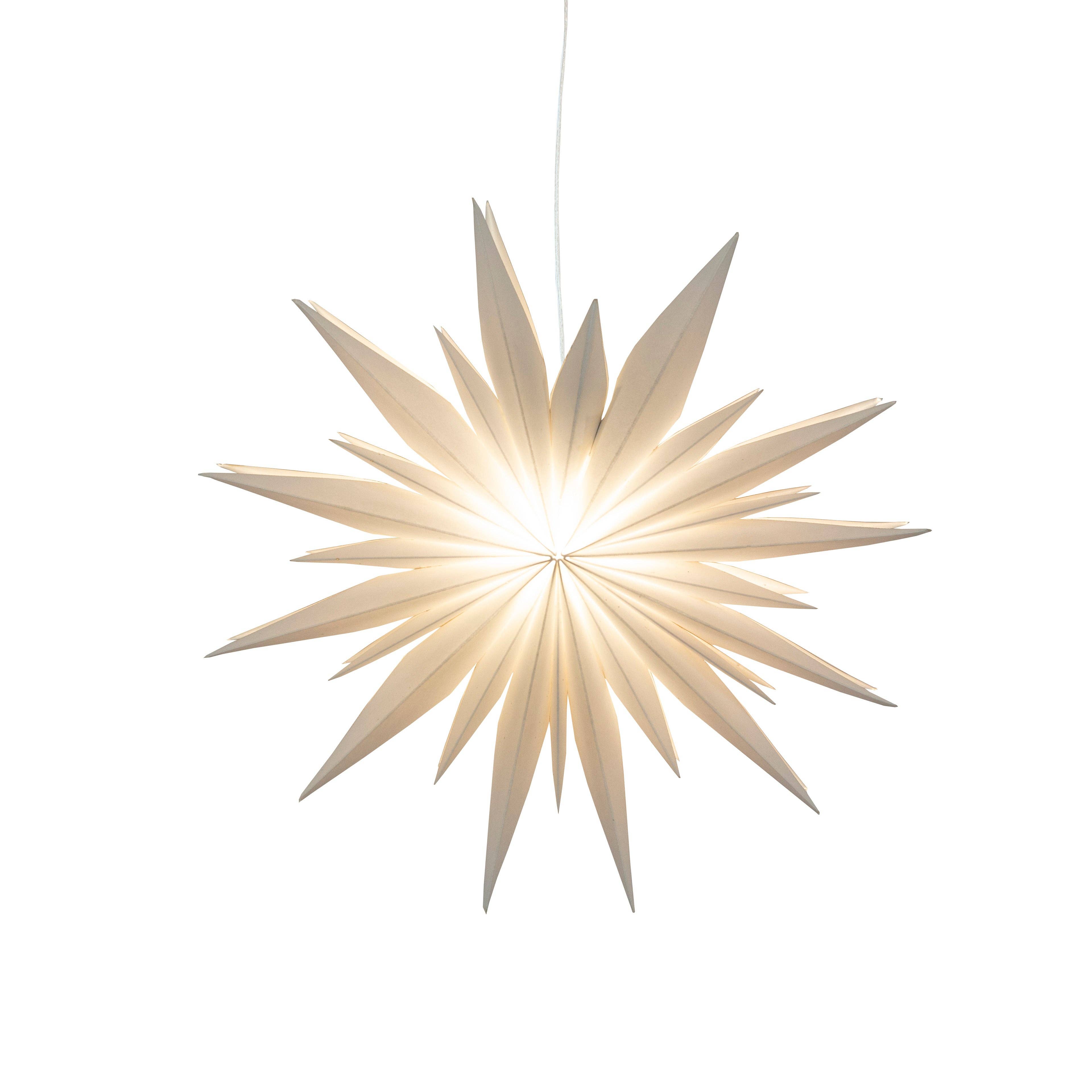 Artschatz LLC - Wholesale Ornament - Snowflake Ice Star - 8, 12 or 16 inch4