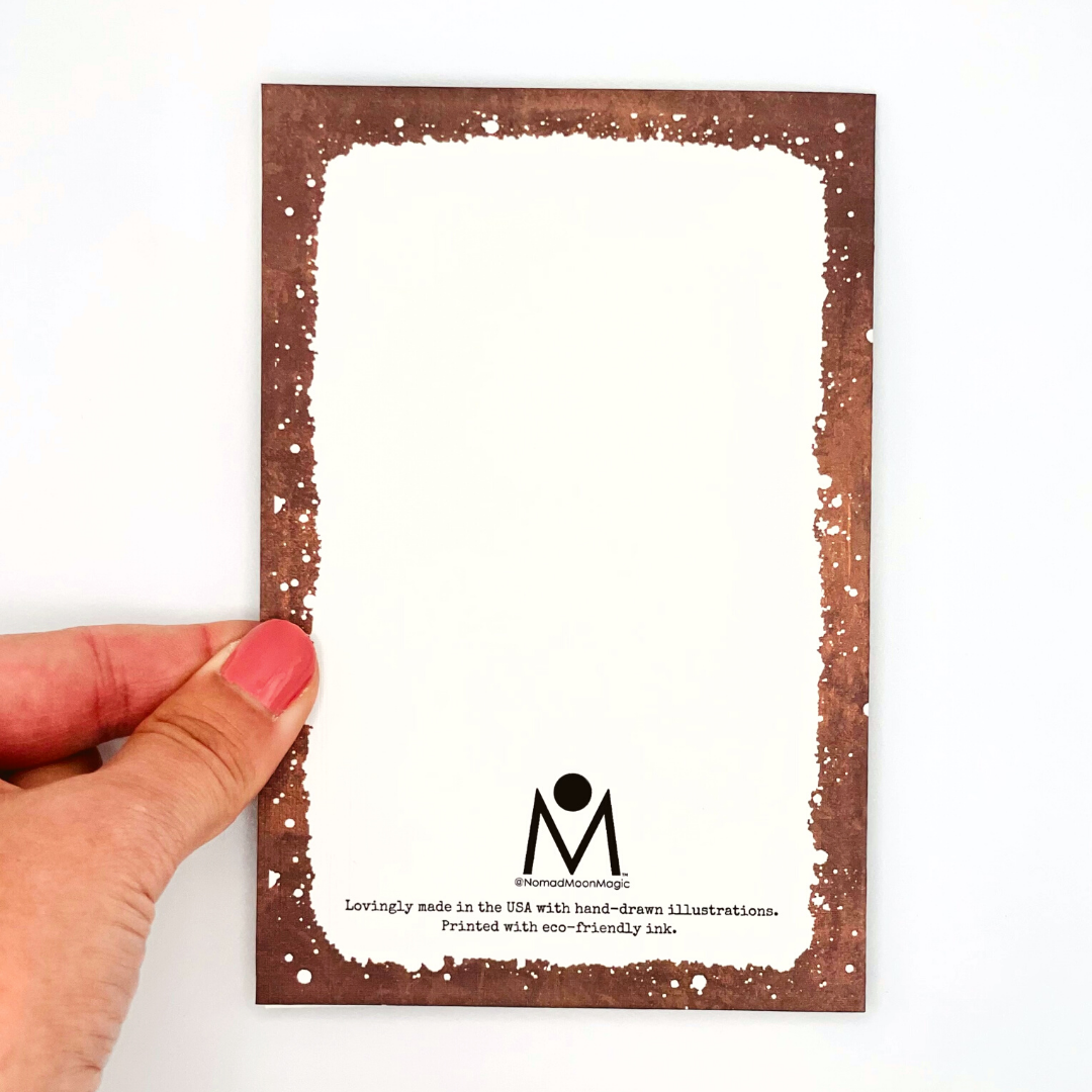 NOMAD Moon Magic - Wholesale Birthday Card - 4x6 Mushroom Birthday Greeting Card, Witchy Cottagecore2