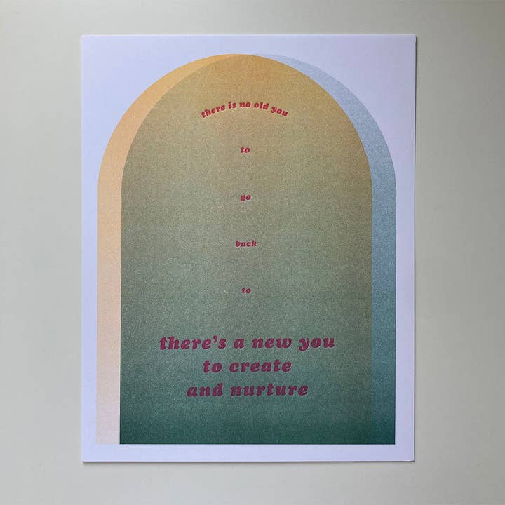 Impression d'art « A New You » pour la vente par Bay View Printing Co