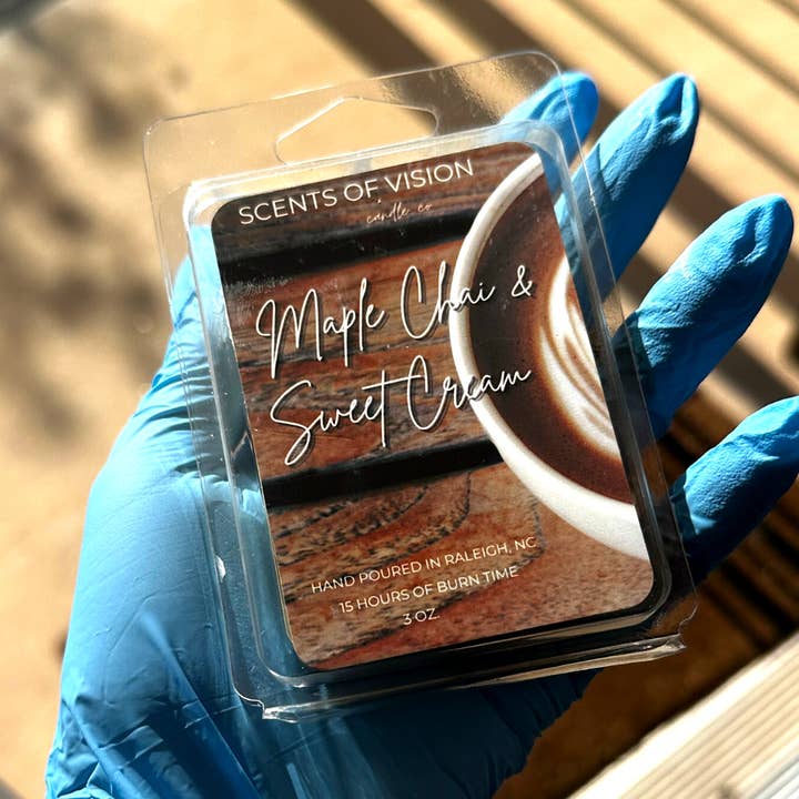 Cire fondue à l'érable et à la crème sucrée pour la vente par Scents of Vision