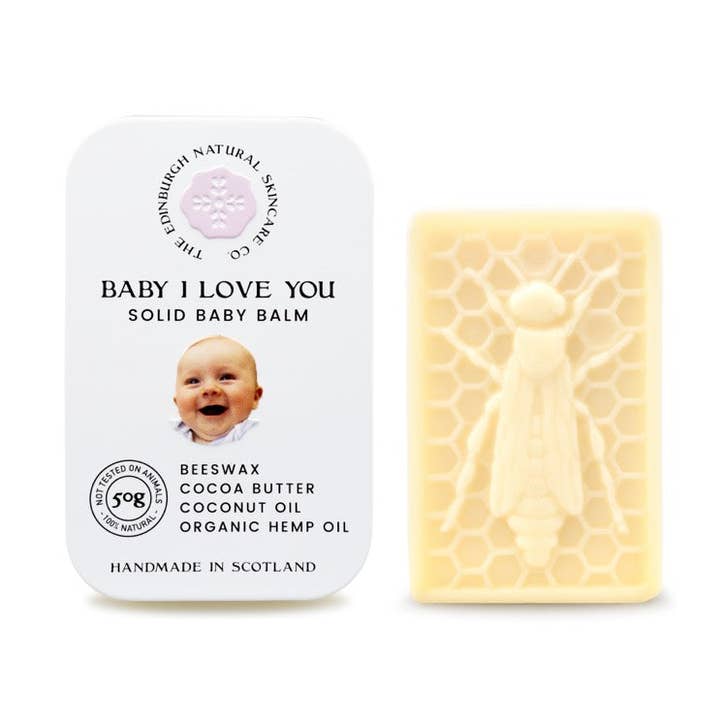 Baby Solid Hand Cream Bar for wholesale by The Edinburgh Natural Skincare Company