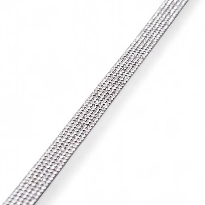 Rope & Spurs - Wholesale Hat Accessory - Women's - Crystal Leather Hat Belt4