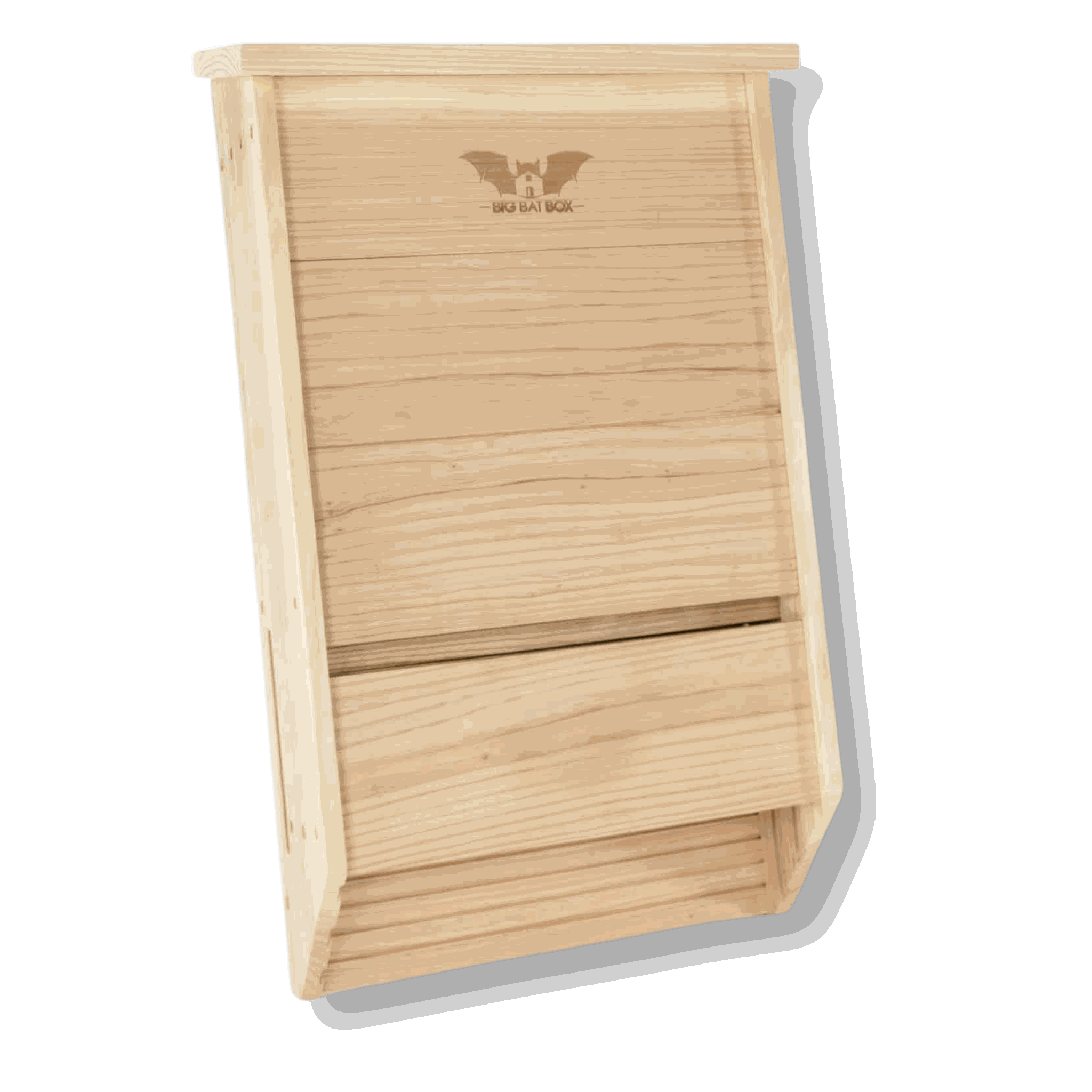 Big Bat Box – Großhandel Vogelhäuser – Drei-Kammer-Fledermaushaus – Premium-Zedern-Fledermauskasten (Zeder)0