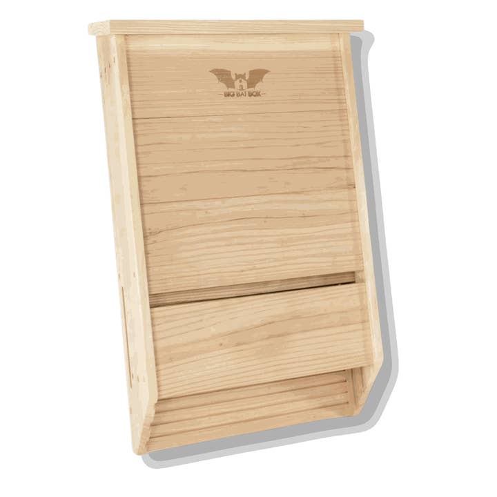 Three Chamber Bat House – Premium Cedar Bat Box (Cedar) for wholesale by Big Bat Box