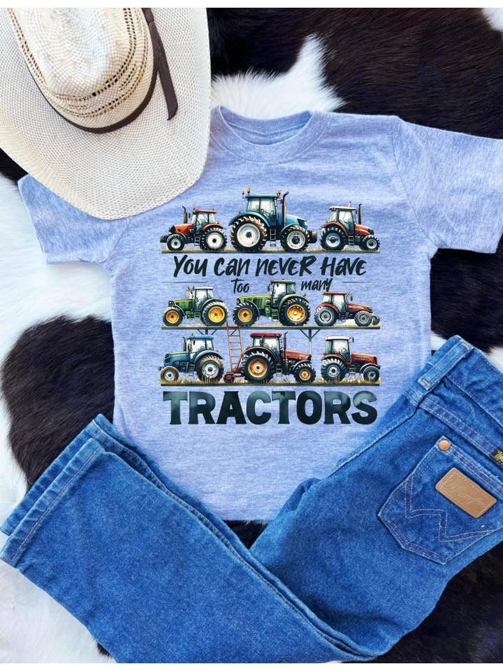 Grey You can never have too many tractors for wholesale on Faire