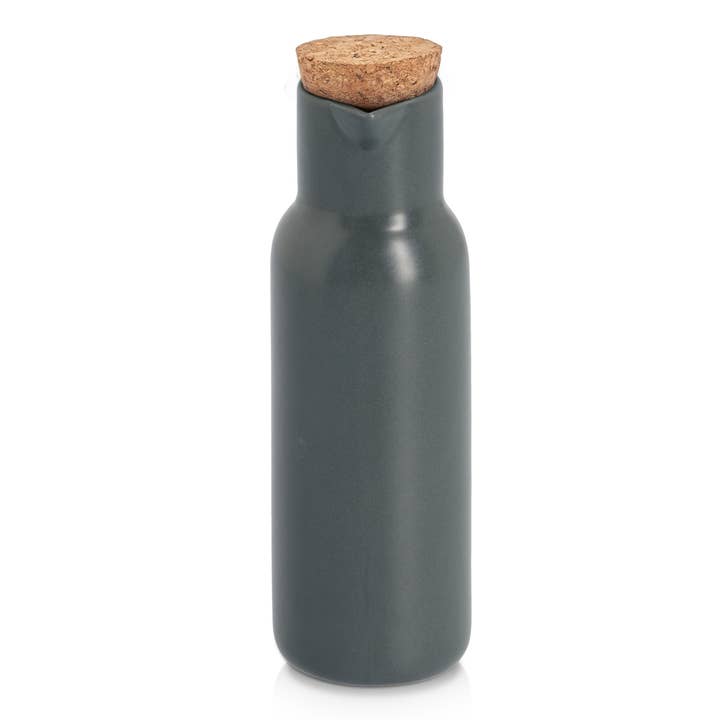Vinegar/Oil Bottle, 300 ml, Ceramic/Cork for wholesale by Zeller Present