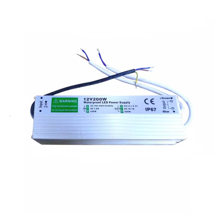 Ledsone - Wholesale Power Adapter - IP67 DC 12V Waterproof LED Driver LED Power Supply Ledsone Transformer ~ 449070