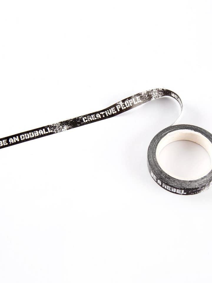 Sois un rebelle (Dark) - Ruban Washi #33 pour la vente par AALL AND CREATE