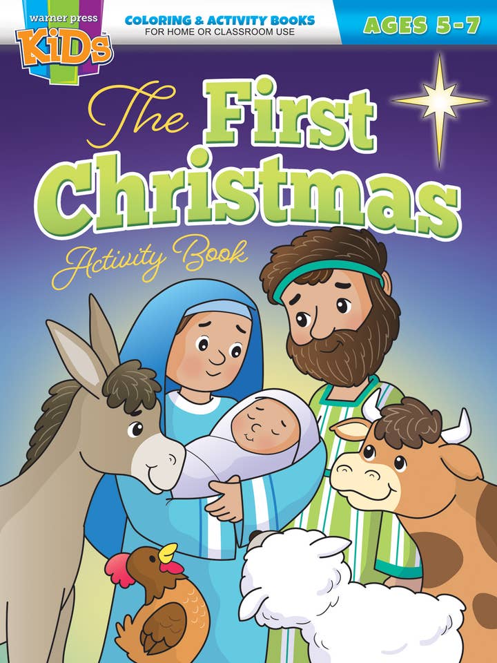The First Christmas Activity Book for wholesale by Warner Press