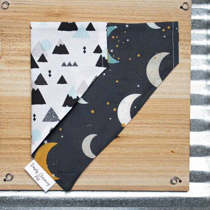Outdoor Adventure Reversible Dog Bandana for wholesale by Simply Charming Pet