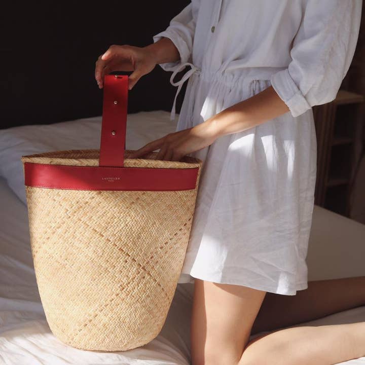 Lastelier – Großhandel Strandtaschen – Sac Borneo - Rot