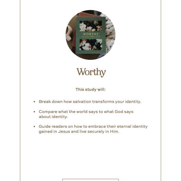 The Daily Grace Co - Wholesale Religion Book - Worthy | Embracing Your Identity in Christ10