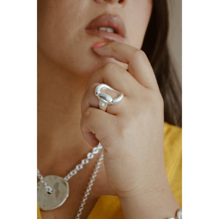 SECRET DE CUIR – Engroshandel Statementring – Nr. 268 - RING bøjle1