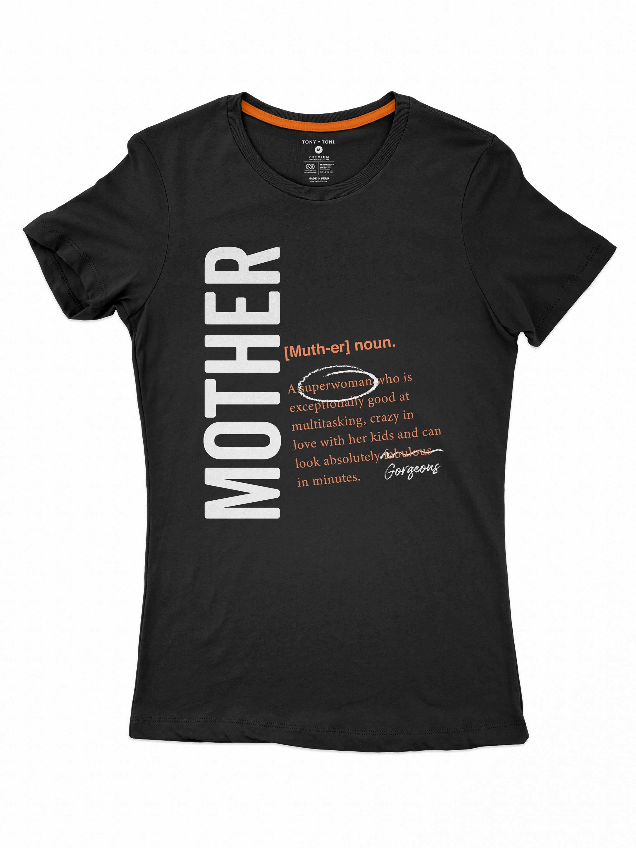 Black Mother logo 2.0 matching family t-shirt for wholesale on Faire1