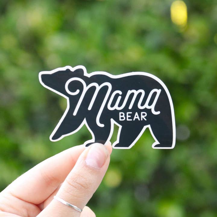 Mama Bear Sticker for wholesale by Squatchy