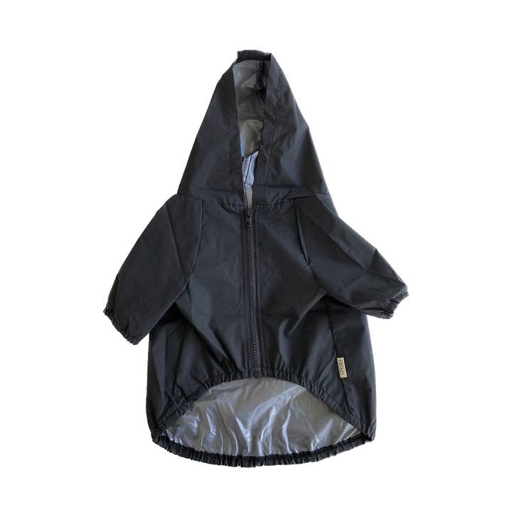 WATERPROOF DOG RAIN COAT - BLACK for wholesale by FREND