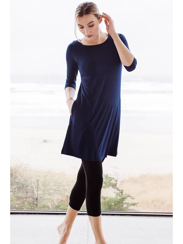 YALA – Großhandel Sport-/Lounge-Leggings – Damen – GRETA BBUTTERSOFT™ KURZE LEGGINGS AUS BAMBUS4