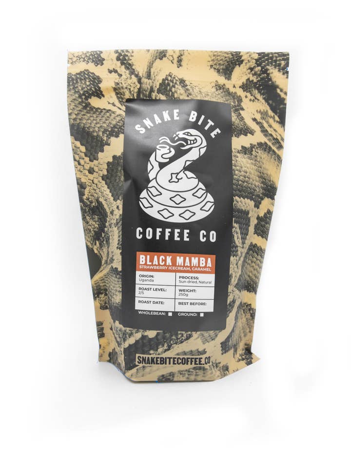 Ugandan Speciality Coffee - Wholebean for wholesale by Snake Bite Coffee Co