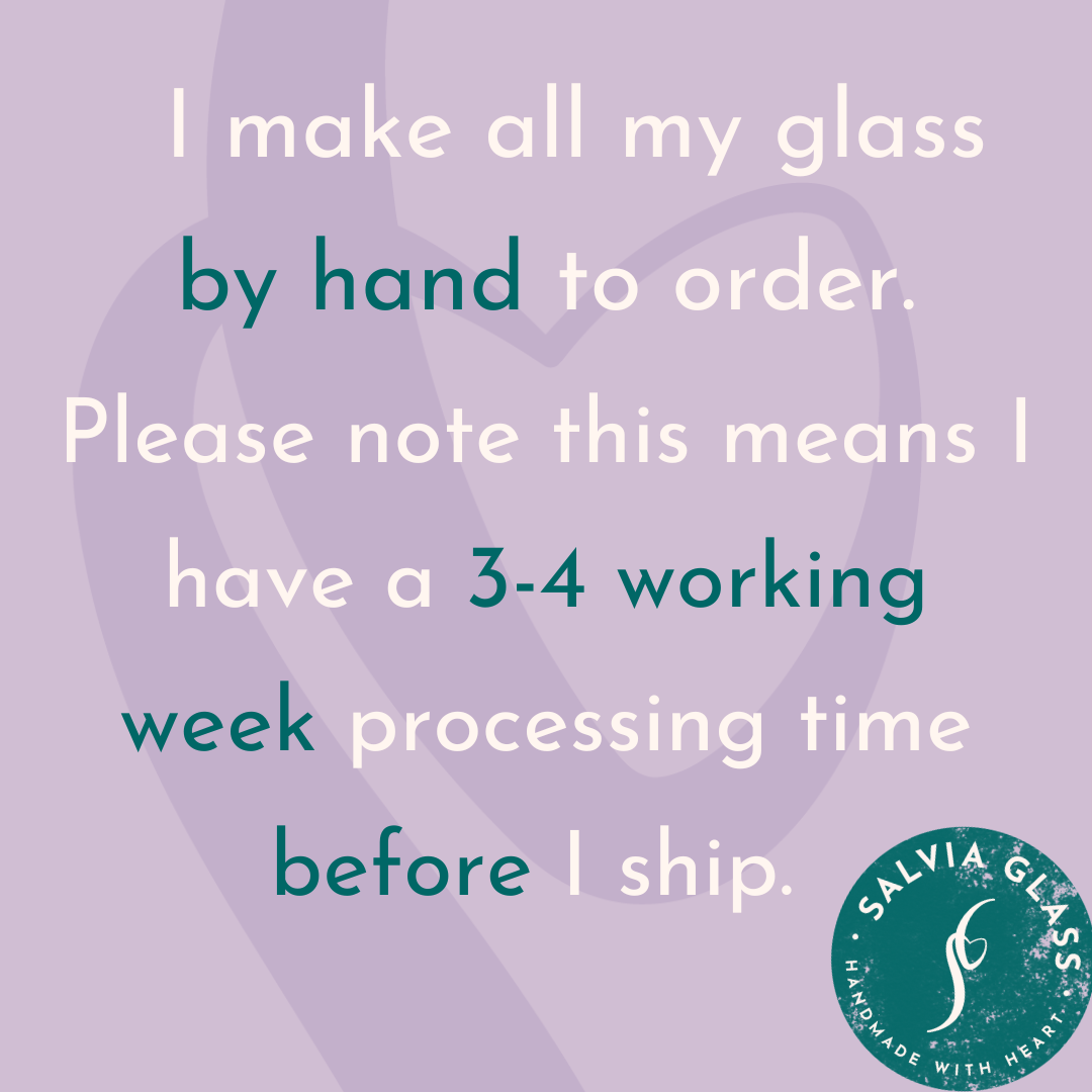 Salvia Glass - Wholesale Keepsake Coin/Token - Shine Positivity Pebble set -  fused glass pocket pebbles.6