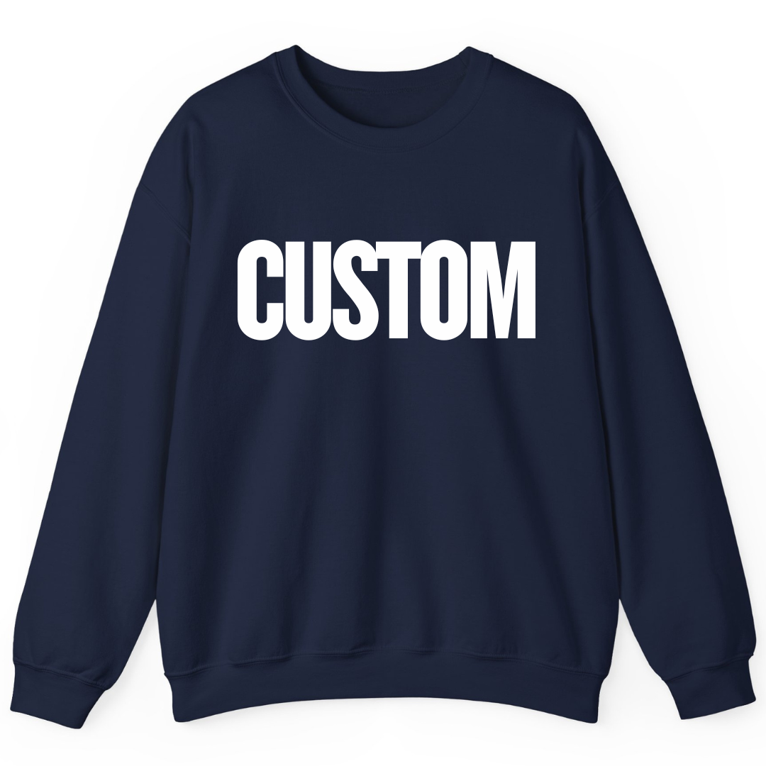 TheWorldOfMYes – wholesale Graphic sweatshirt – Unisex – Custom Printed Sweatshirt with Your Text or Logo6
