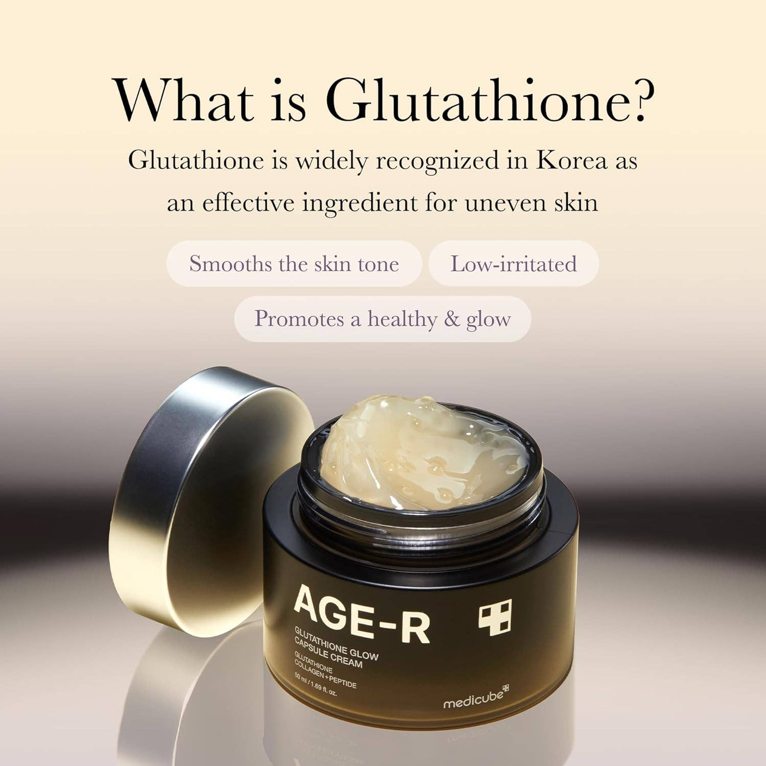 Best Beauty Group - Wholesale Facial Moisturizer - MEDICUBE AGE-R Glutathione Glow Capsule Cream1