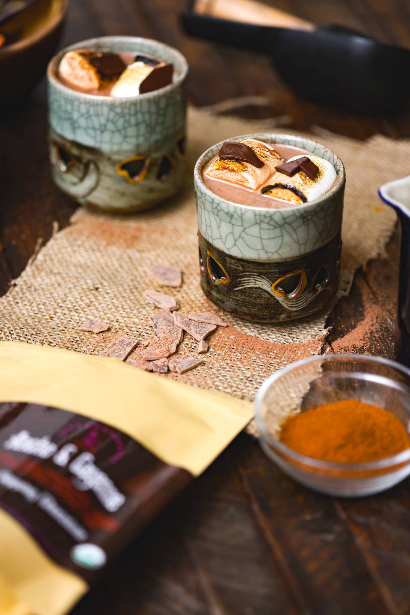 Chocolita - Wholesale Hot Cocoa Mix/Kit - Ancho & Cayenne Cacao drinking chocolate4