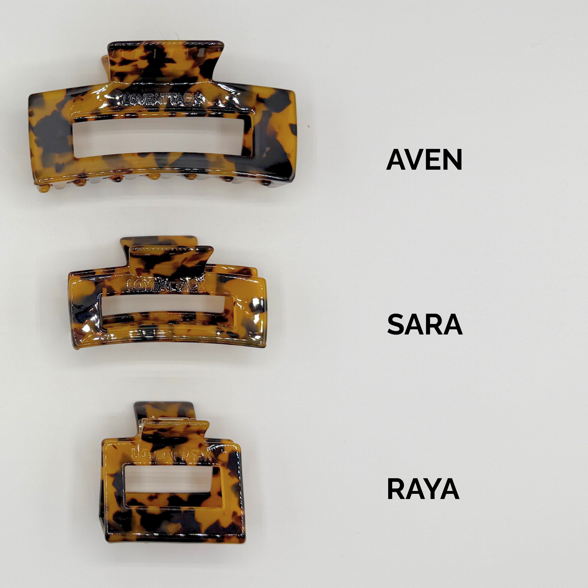 Love Attack - Wholesale Hair Clip - Women's - Sara Cellulose Acetate Hair Claw Clips44