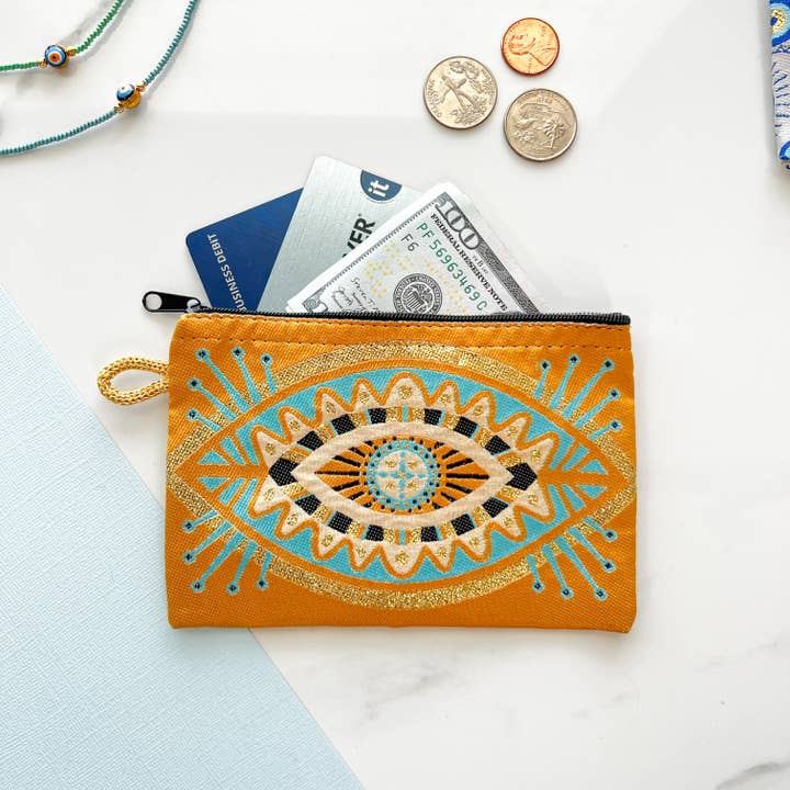 Umays Boho - Wholesale Coin Purse - Women's - Evil Eye Pouch, Boho Coin Purse, Handmade Coin Purse