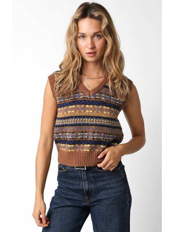 Olivaceous - Vendita all'ingrosso Maglione tricot - Donna - Maglione Marjorie7