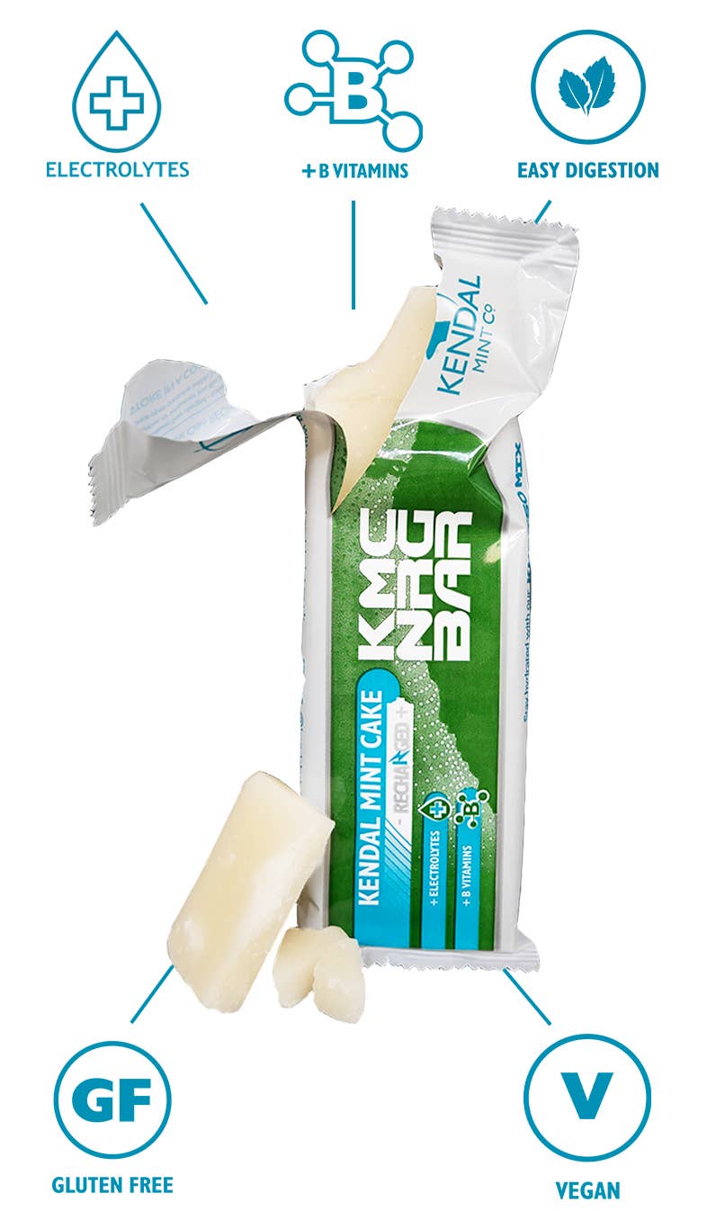 Kendal Mint Co® - Wholesale Snack Bar - Vegan Bar: Mint Cake - Perfect for Outdoor Activities1