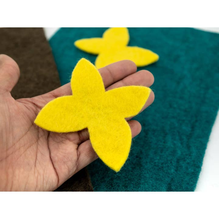 Felt Sheet Butterfly for wholesale by Felt and Yarn