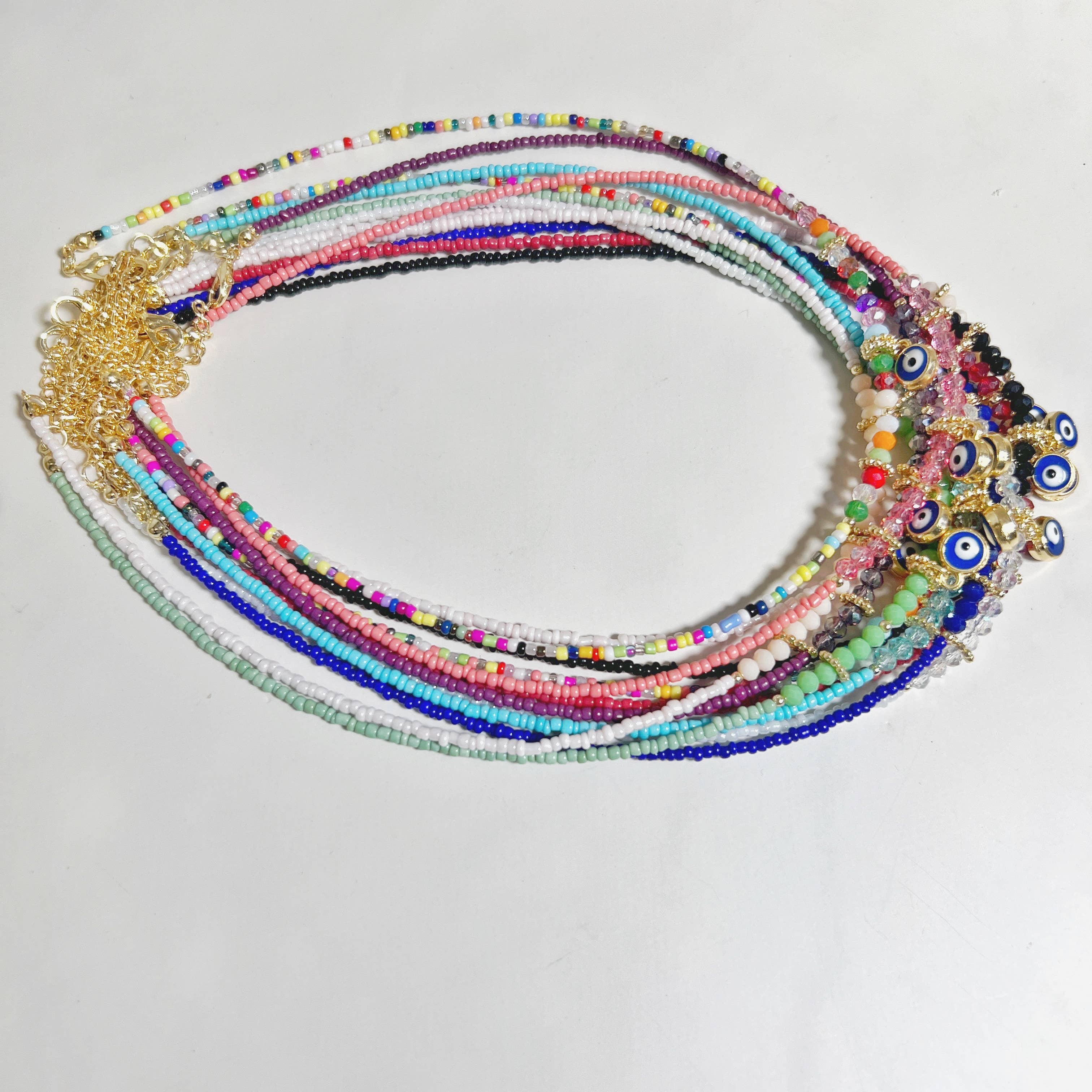 Gypsy Soul - Vendita all'ingrosso Collane di perline/perle - Collana con Perline per Protezione dal Malocchio - Assortimento3