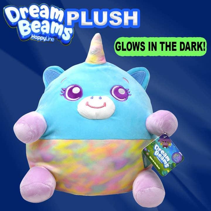 Dream Beams Squishy Plüsch - Welle 1, Sofia das Einhorn 12" für den Großhandel von Deluxe Import Trading