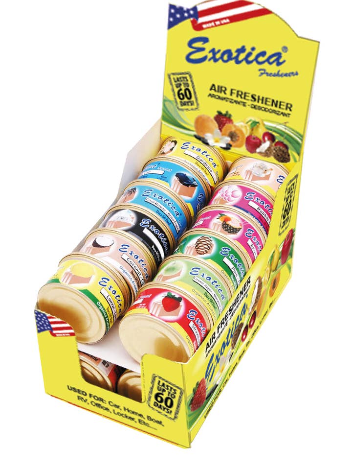 Exotica Scent Organic 3 Blocks Mix for wholesale by Exotica Fresheners