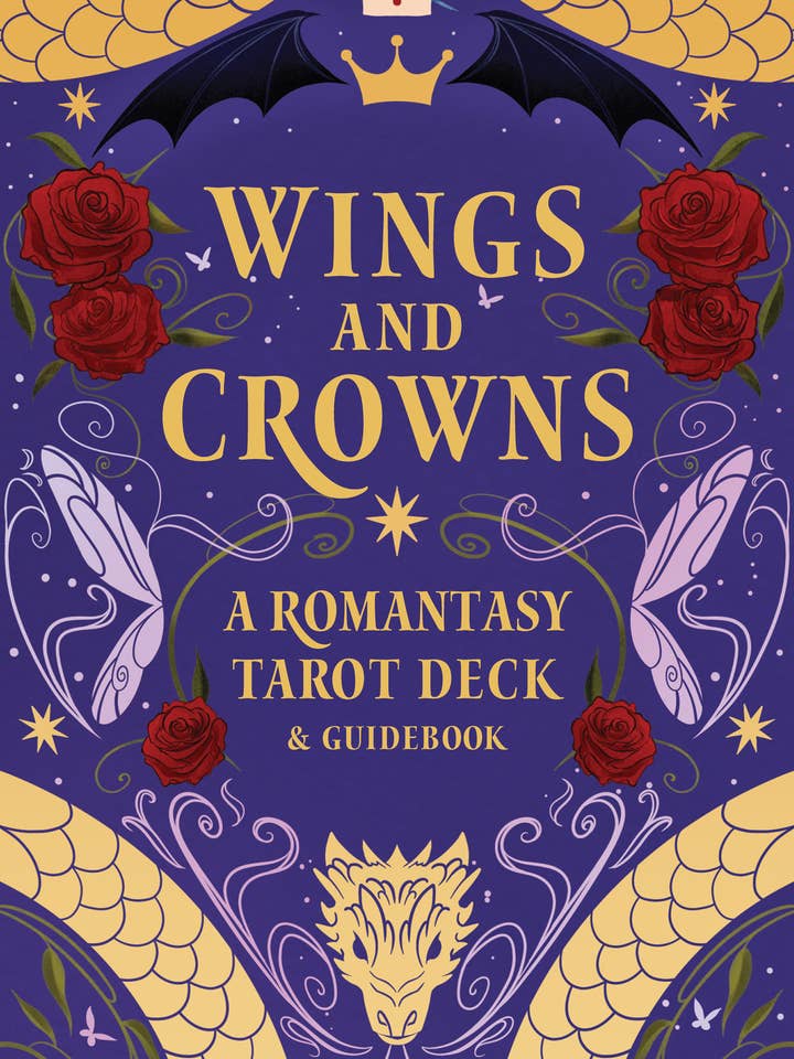 Wings and Crowns: A Romantasy Tarot Deck and Guidebook for wholesale by Insight Editions UK