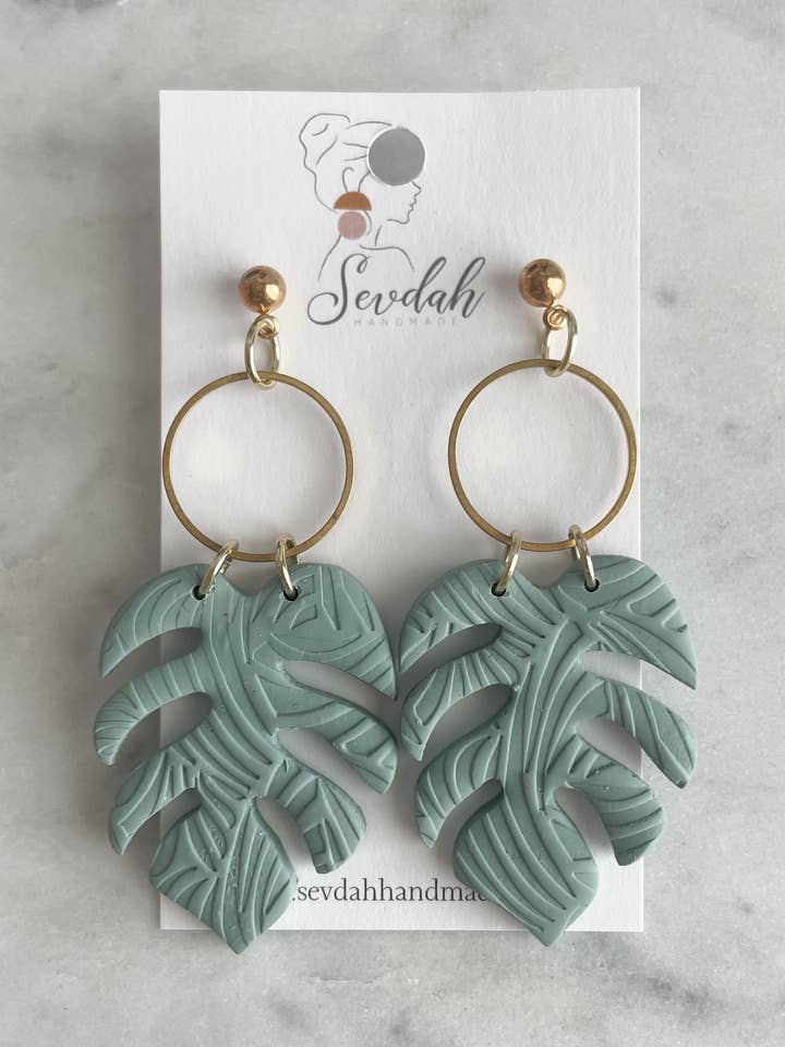 Feuille de Monstera pour la vente par Sevdah Handmade