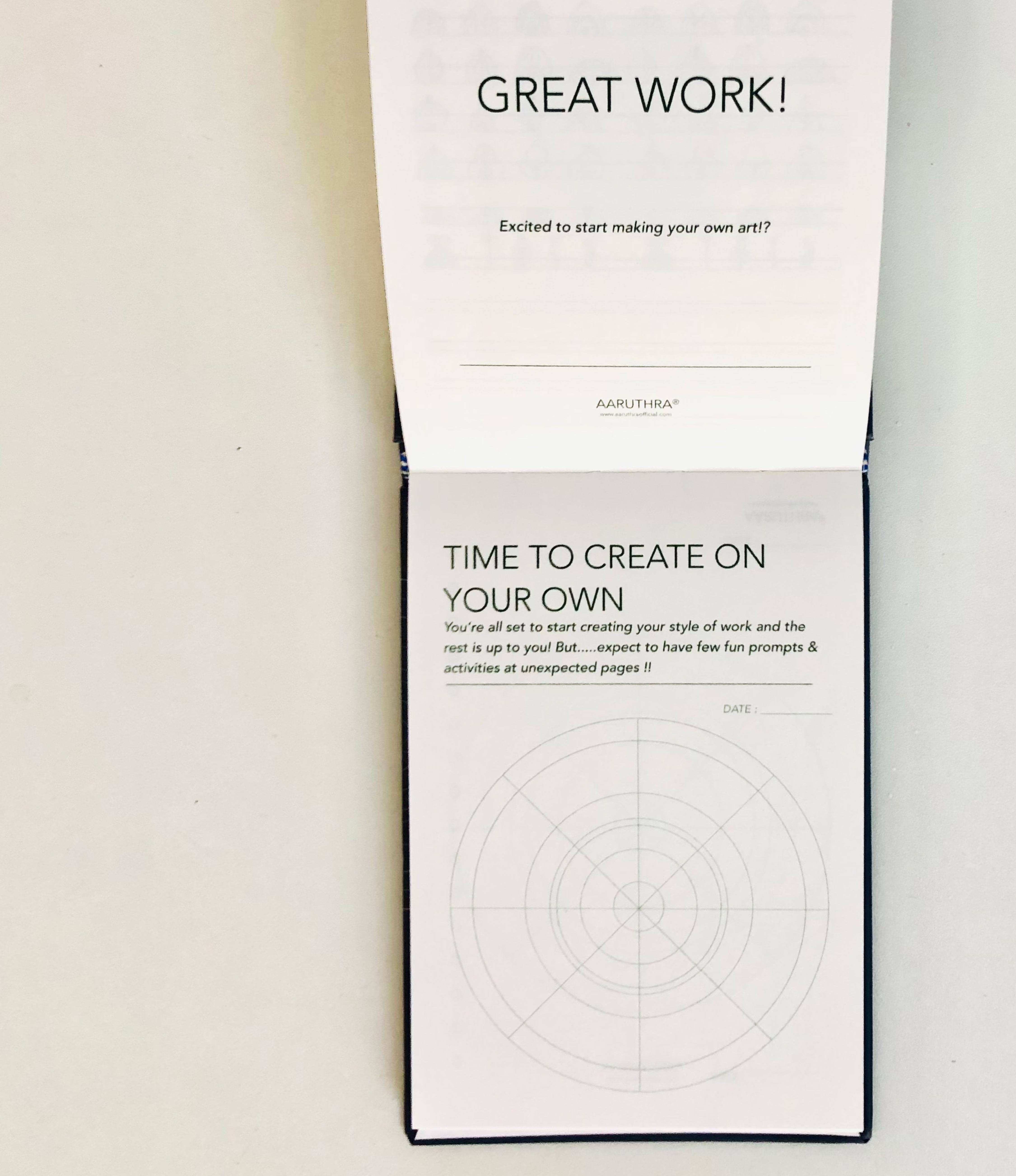 Aaruthra® – wholesale Journal/diary – Mandala Meditation & Journaling (Blue Night)4