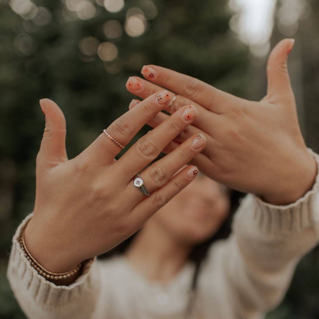 Mauve Jewelry Co. – wholesale Signetring – North Star Ring1