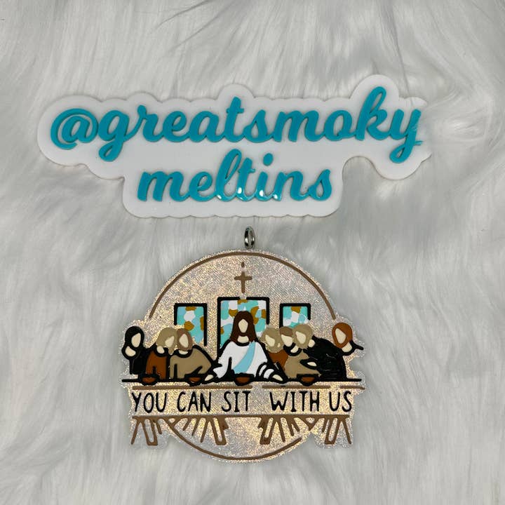 You Can Sit With Us Car Freshie  for wholesale by Great Smoky Meltin’s, LLC