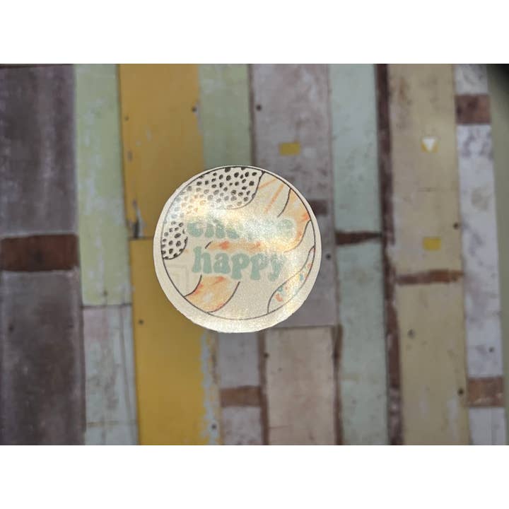 Vælg Glad Vinyl Sticker for engroshandel hos Stationary Bliss