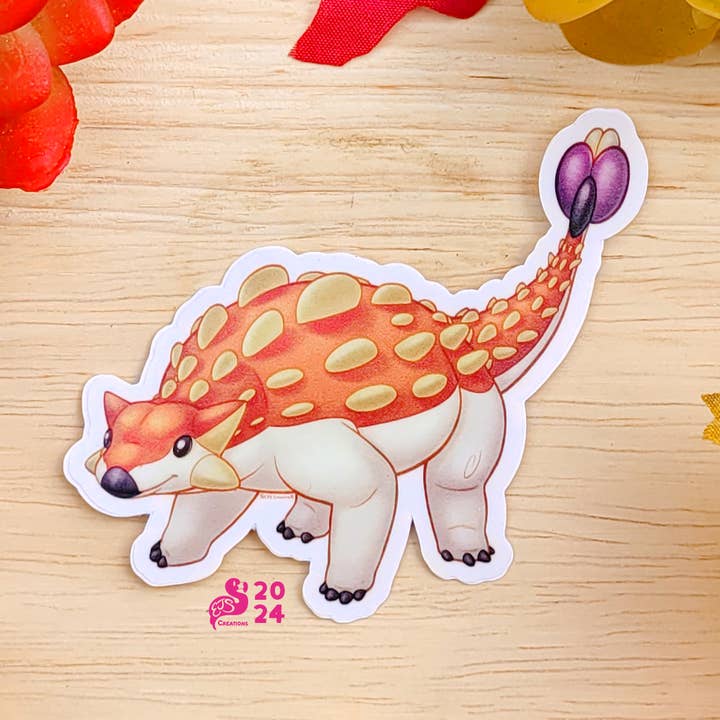 Ankylosaurus vinylsticker
voor wholesale door EJS Creations