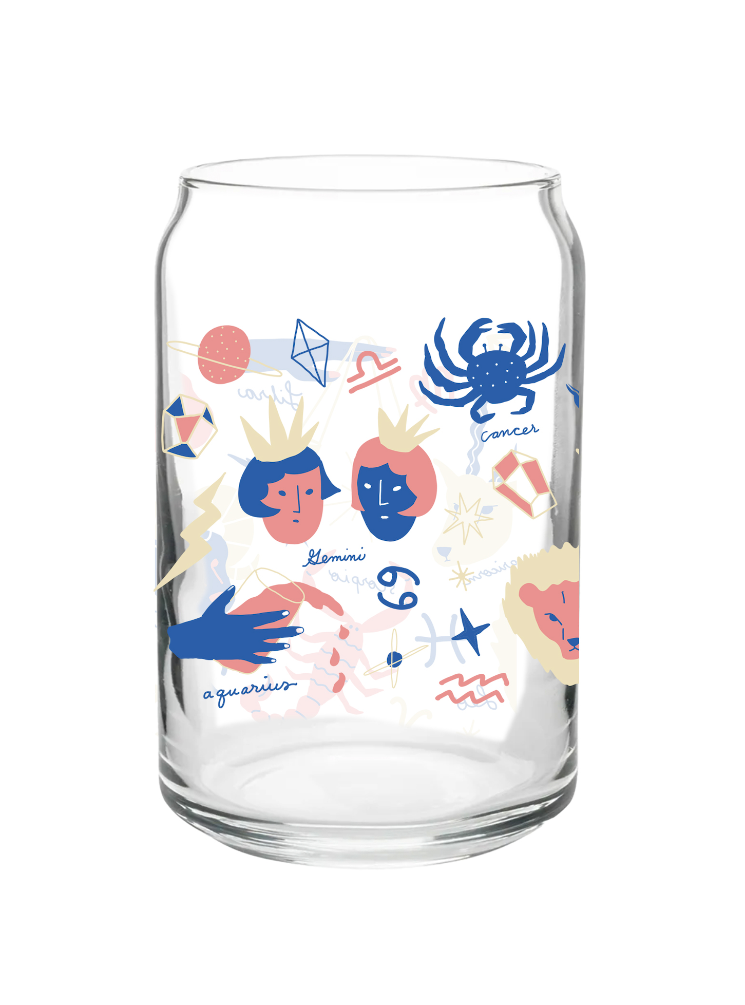 Carolyn Suzuki - Wholesale Beer Glass/Mug - STARGAZER BEER CAN GLASS - Beer Glass1